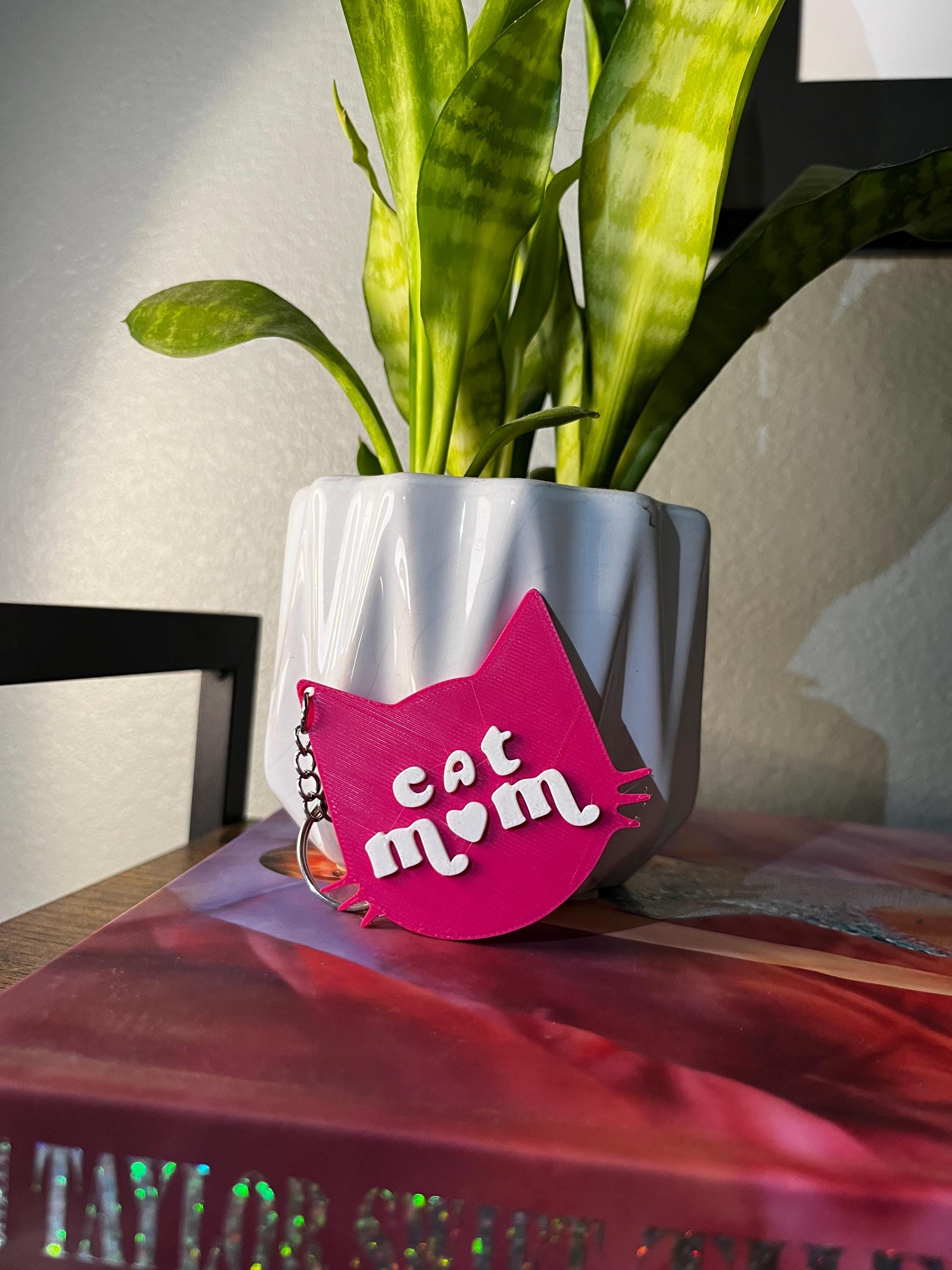 3D Printed Dog & Cat Mom/Dad Keychain