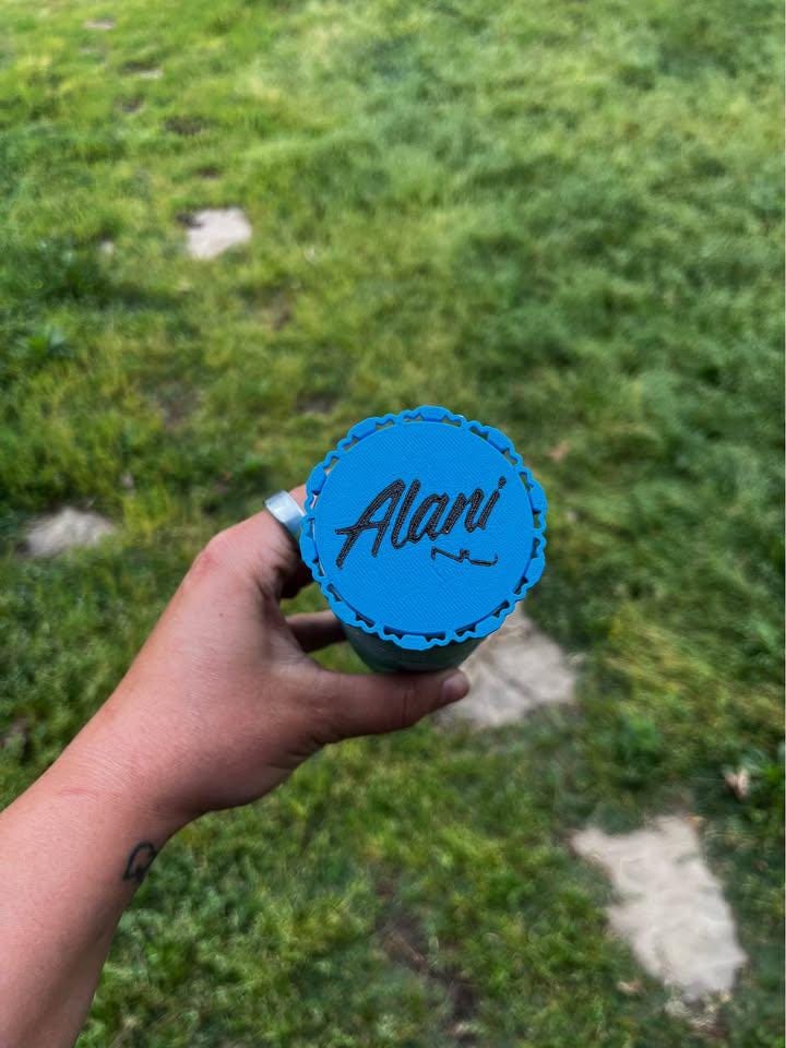 3D Printed Energy Drink Can Cap