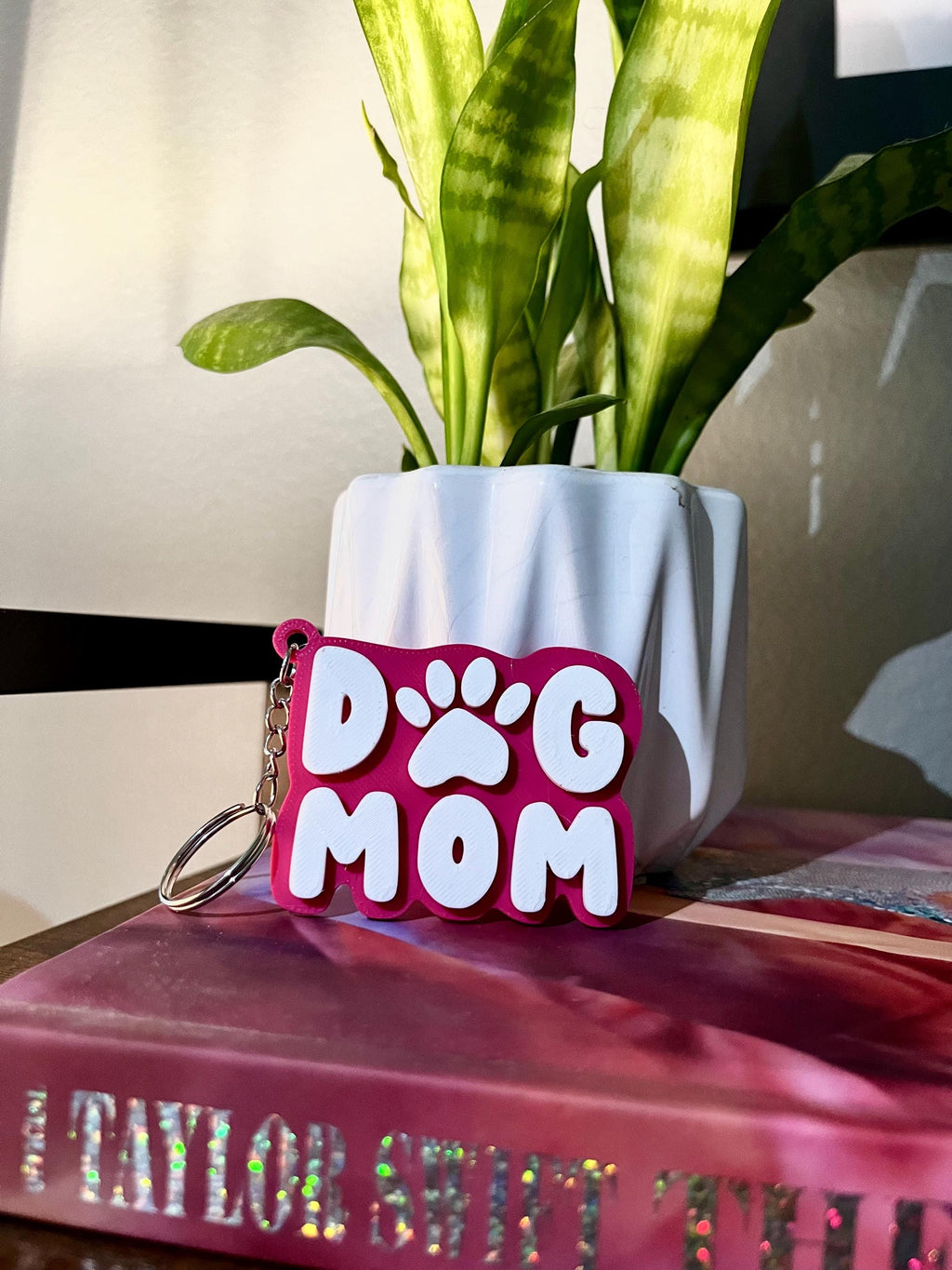 3D Printed Dog & Cat Mom/Dad Keychain