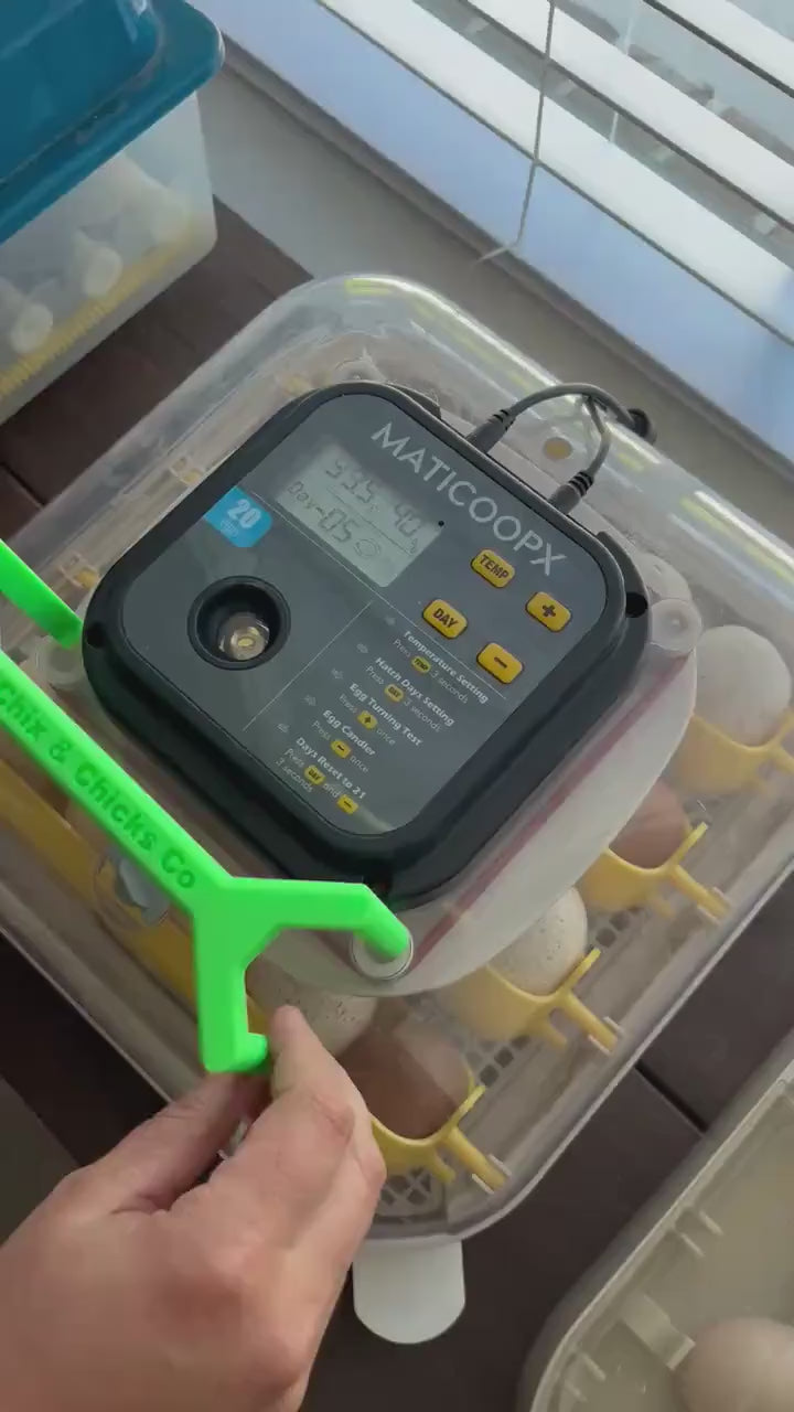 Maticoopx 20 Incubator Handle | 3D Printed